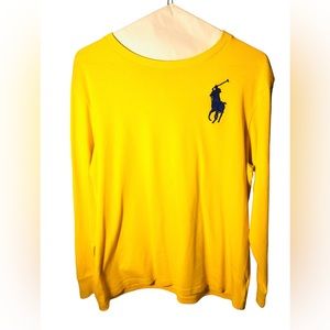 Ralph Lauren ‘Big Pony Cotton Jersey Tee’. Boys L/G (14-16)